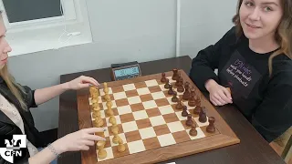 FM E. Borisova (2133) vs WFM Fatality (1947). Chess Fight Night. CFN. Blitz