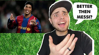 "Better Than Messi?” Americans First Ever Reaction To Ronaldinho…