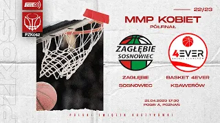 Zagłębie Sosnowiec - Basket 4Ever Ksawerów (1/2 MMP U15 Kobiet)