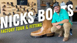 NICKS BOOTS | Factory Tour and Fitting