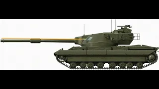 105mm APDS vs FV214 Conqueror | Will Make Simulations at Request of Viewers | Armor Simulation