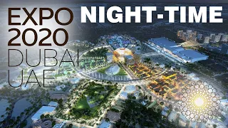 Expo 2020 Dubai Night-Time - UAE - Connecting Minds, Creating the Future