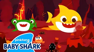 🌋Baby Shark's Volcano Adventure! | Baby Shark Brooklyn Animation EP.7 | Baby Shark Official