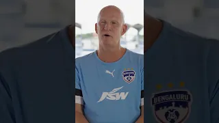 Bengaluru FC head coach Simon Grayson has made his expectations clear! 🔵🗣️ | #heroisl #shorts