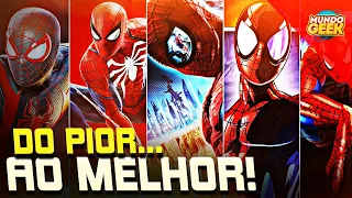 do PIOR ao MELHOR JOGO do HOMEM-ARANHA: TODOS OS 30 JOGOS ANALISADOS E RANKEADOS