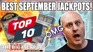 🏆TOP 10 Best Jackpots! 🏆September 2018 Slots | The Big Jackpot