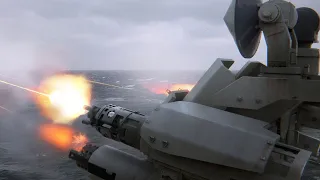 Russian Navy Firing Off 10,000 Rounds Per Minute CIWS