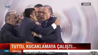 Erdoğan'ın Konuşma Esnasında Sahneye Fırlayan Genç Kanal D'ye Konuştu!