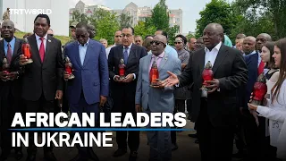 Seven African leaders are in Ukraine on a peace mission