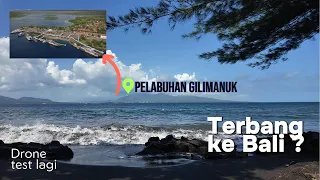 vlog 7 Test drone DJI Mini 4 Pro terbang melintasi selat Bali