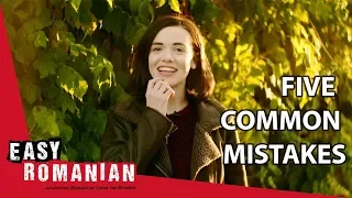 5 common mistakes Romanian learners make | Super Easy Romanian 2