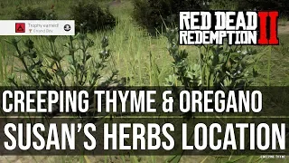 Susan's Herbs Creeping Thyme & Oregano Location (Errand Boy Trophy) - Red Dead Redemption 2