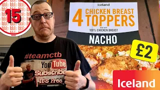 Iceland | Chicken Breast Toppers | Nacho  | Supercool Review and Tea