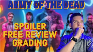 Non Spoiler Review ARMY OF THE DEAD| A 7 Category GRADING| #ZackSnyder #AOTD