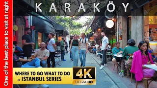 【4K】🇹🇷 Istanbul 2022 Karaköy Walking Tour | Karakoy | June 2022