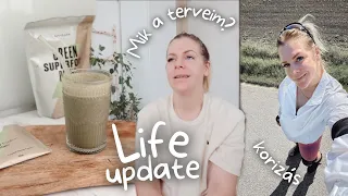 LIFE UPDATE • mik a terveim? • korizás, superfood smoothie