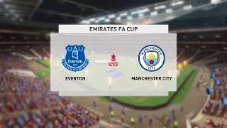 ⚽ Everton vs Manchester City ⚽ | The Emirates FA Cup (20/03/2021) | Fifa 21