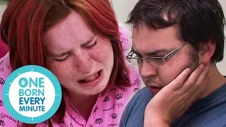 Sam Takes Her Pain Out On Her Partner | One Born Every Minute
