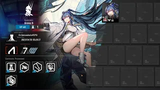 [Arknights] CC Training Grounds | Arena 8 | Risk 7 | Ling Solo