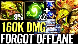 🔥 160K DMG WTF VENOMANCER — Forgot Offlane 9% HP/SEC Aghanim + Refresher Cancer Meta Dota 2 Pro