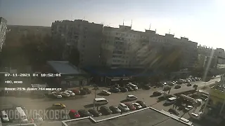 Timelapse 07-11-2021 - Новомосковск, Украина