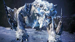 Frostfang Barioth Hunt (Solo / Hammer) - Monster Hunter World: Iceborne
