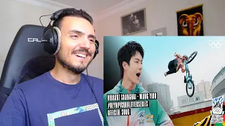 王一博 Wang Yibo - Vibrant Shanghai | #OlympicQualifierSeries Official Song Reaction