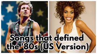 100 Songs That Defined the '80s (US Artists) RE-UPLOAD