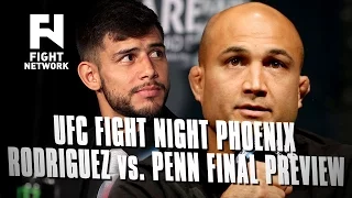 UFC Fight Night Phoenix: Yair Rodriguez vs. B.J. Penn Final Preview