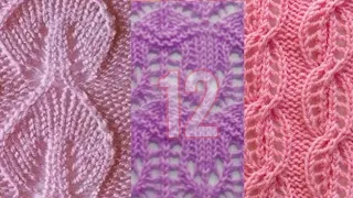 СХЕМЫ/ВЯЗАНИЕ (12): Классные узоры спицами. PATTERNS/KNITTING (12): Cool knitting patterns.