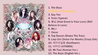 Girls' Generation (소녀시대 ) The Boys [Album]