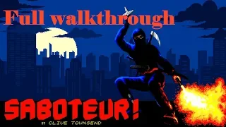 Saboteur! - Full walkthrough (No Deaths)