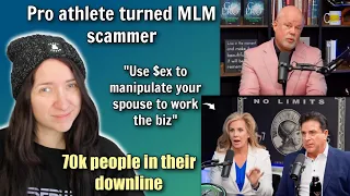 Toxic MLM couple has over 70k people in their downline | Pro athlete turned MLM scammer | #antimlm