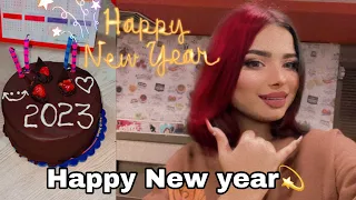 My first vlog | New year 2023 celebration | #newyear #newyear2023 #adayinmylife #skincare #2023