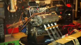 1/6 scale Liberty Classics Ford Top Fuel Dragster Engine