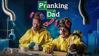 Pranking my dad while roleplaying BREAKING BAD