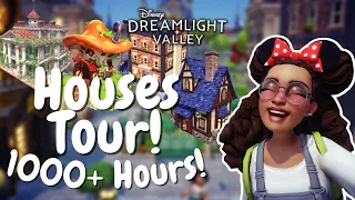 I Decorated EVERY Premium Shop House Inside AND Out! FULL TOUR! | Disney Dreamlight Valley