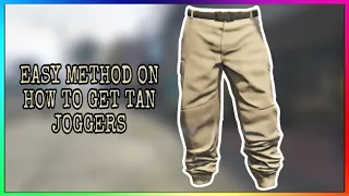 Easiest Method On How To Get The Tan Joggers After Patch 1.61 (All Consoles) (GTA Online)