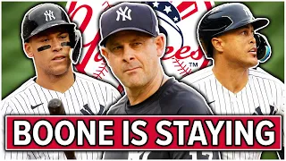 Reaction to Aaron Boone returning as Yankee manager in 2024 | The Yankees Avenue Show