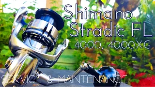 Shimano Stradic FL 4000 / 4000XG - Reel service and maintenance -
