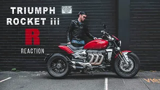 2020 Triumph Rocket 3 Test Ride | MY REACTION