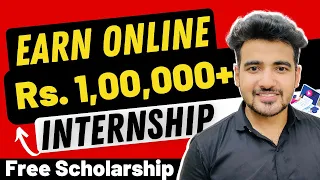 Earn Rs.1,00,000 | Paid Internship at EY | Free Scholarship for Students | Any College Students Join
