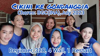Cikini Ke Gondangdia-Line Dance.Choreo:BGC(INA), July 2023