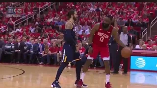 James Harden FAILS At Intimidating Rubio!! - Jazz vs Rockets