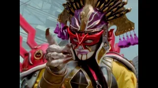 Power Rangers Ninja Storm Shimazu all fights