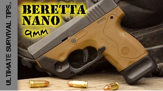 Beretta Nano Pocket Pistol - Review - Best Mini 9mm Handgun for Survival / Bug Out / Self Defense?
