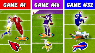Winning A Game With Every NFL Team In One Video - Madden 24