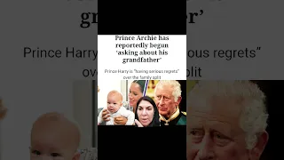 Archie asking about Grandpa... which one? #meghanmarkle #princeharry