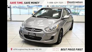 2015 Hyundai Accent HATCHBACK - MANUAL - LOW KM - SPACIOUS - LOCAL - B11276