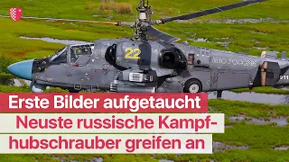 Neuste russische Kampfhubschrauber greifen an: Erste Bilder aufgetaucht